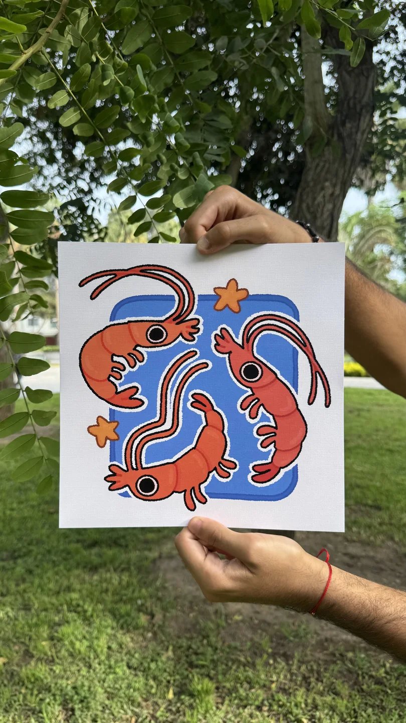Print: Camarones · PR-001